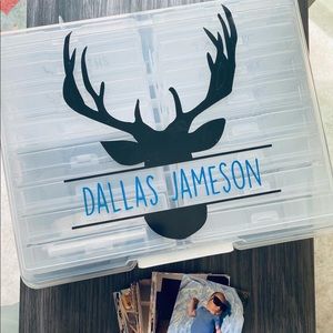 Personalized Photo Storage Box